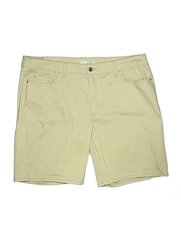 Pre-owned Lee Khaki Shorts In Brown