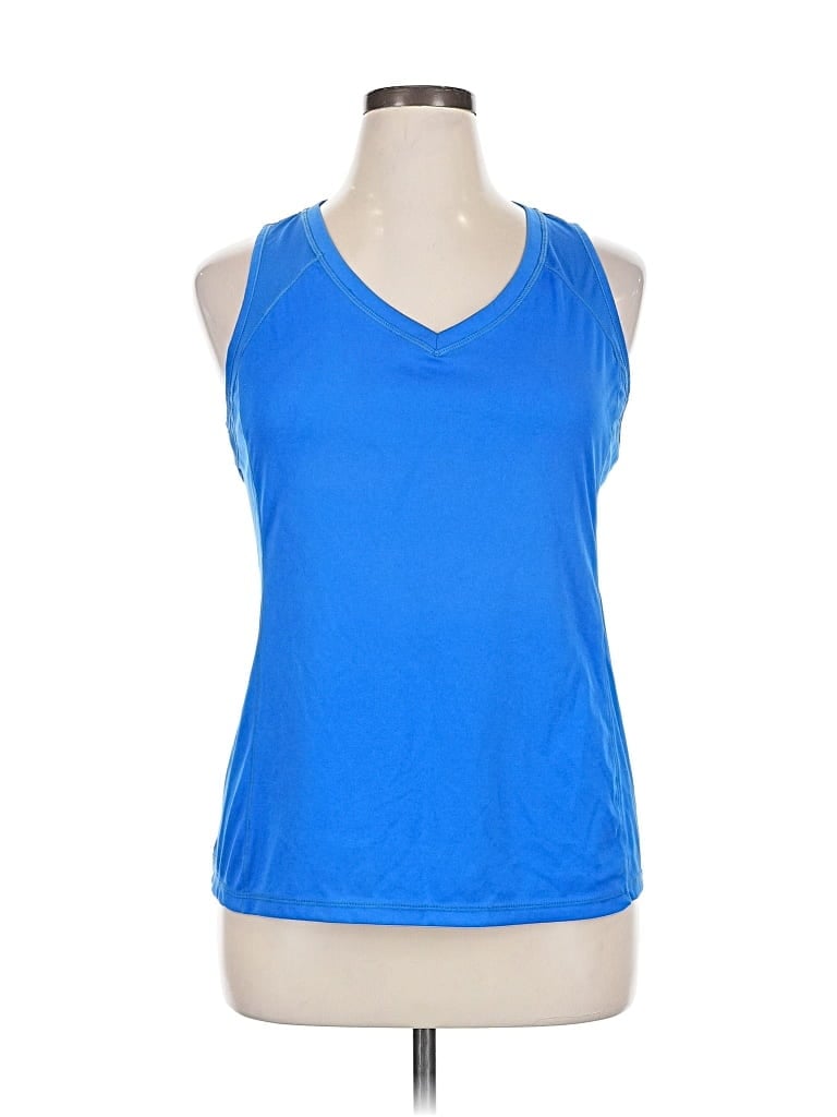 Pre-owned Tek Gear Active Tank Top In Blue