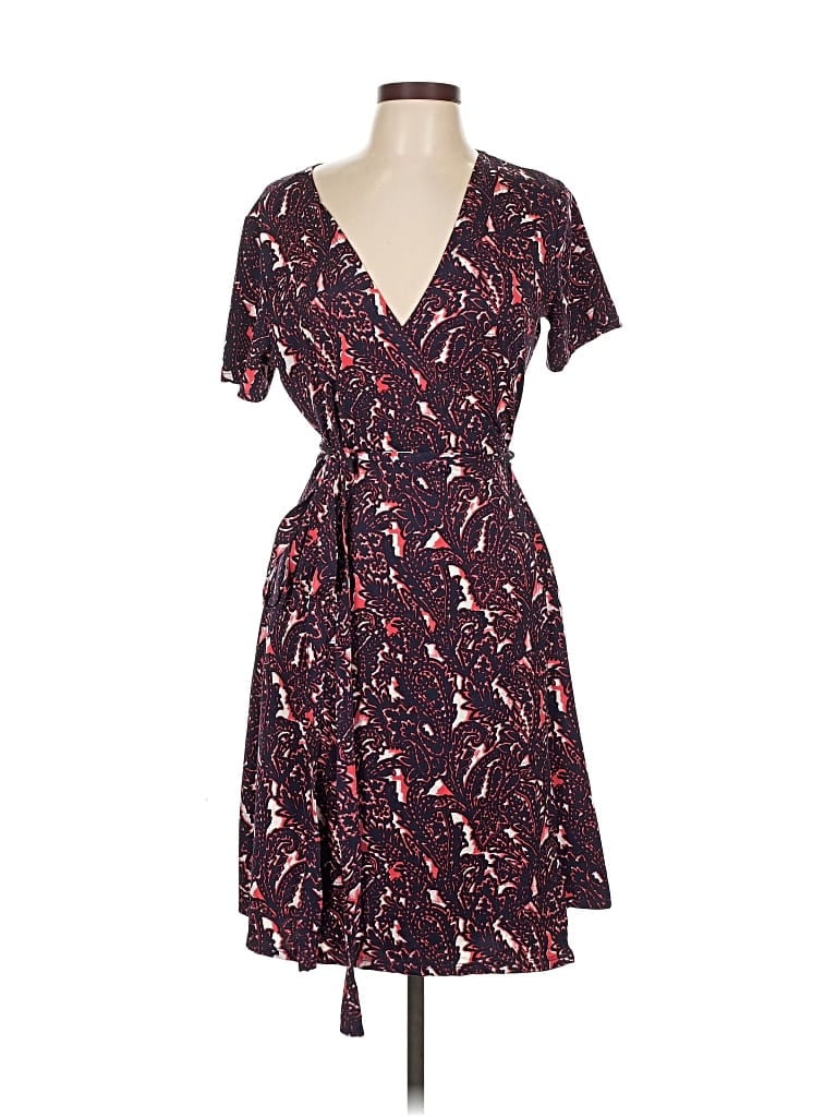 Pre-owned Just Fab Casual Dress In Black