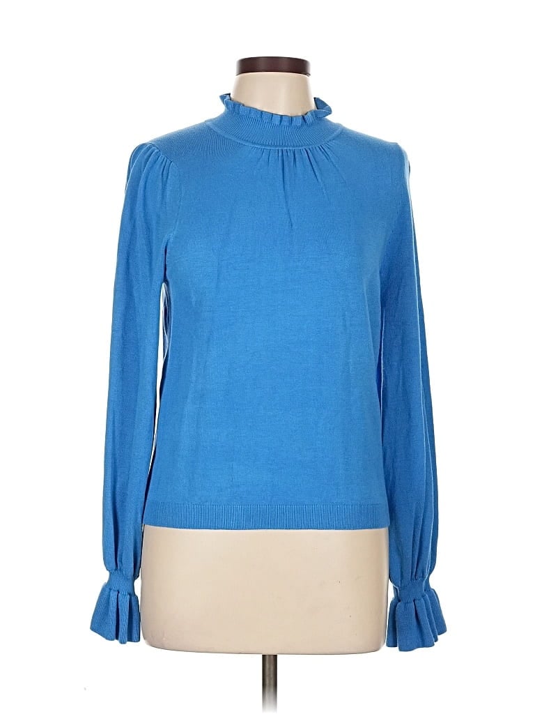 Pre-owned &merci Turtleneck Sweater In Blue