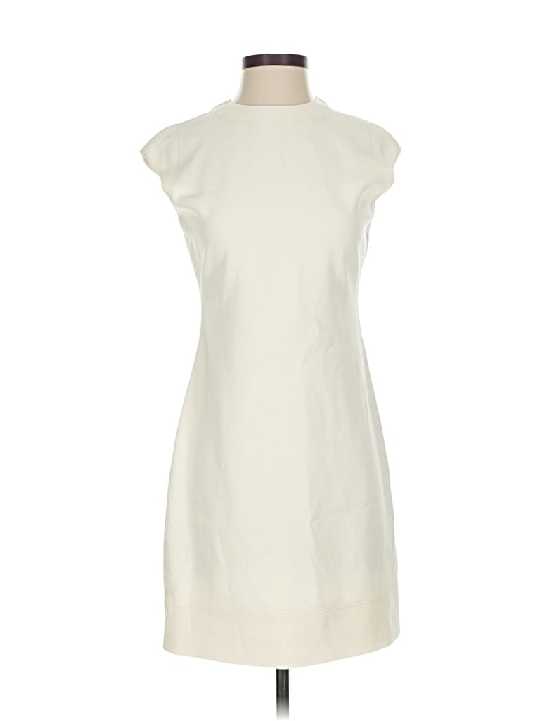 Pre-owned Theory Casual Dress In White