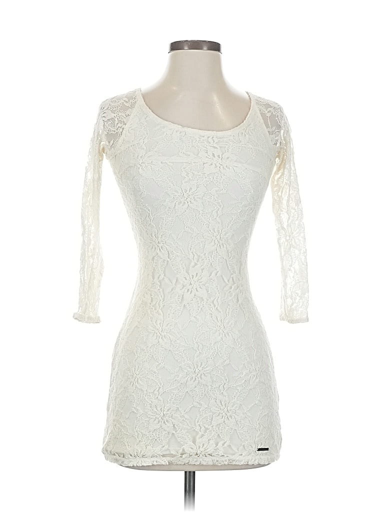 ABERCROMBIE & FITCH Pre-owned Cocktail Dress In White