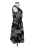 Classiques Print Black Casual Dress Size 4 - photo 4