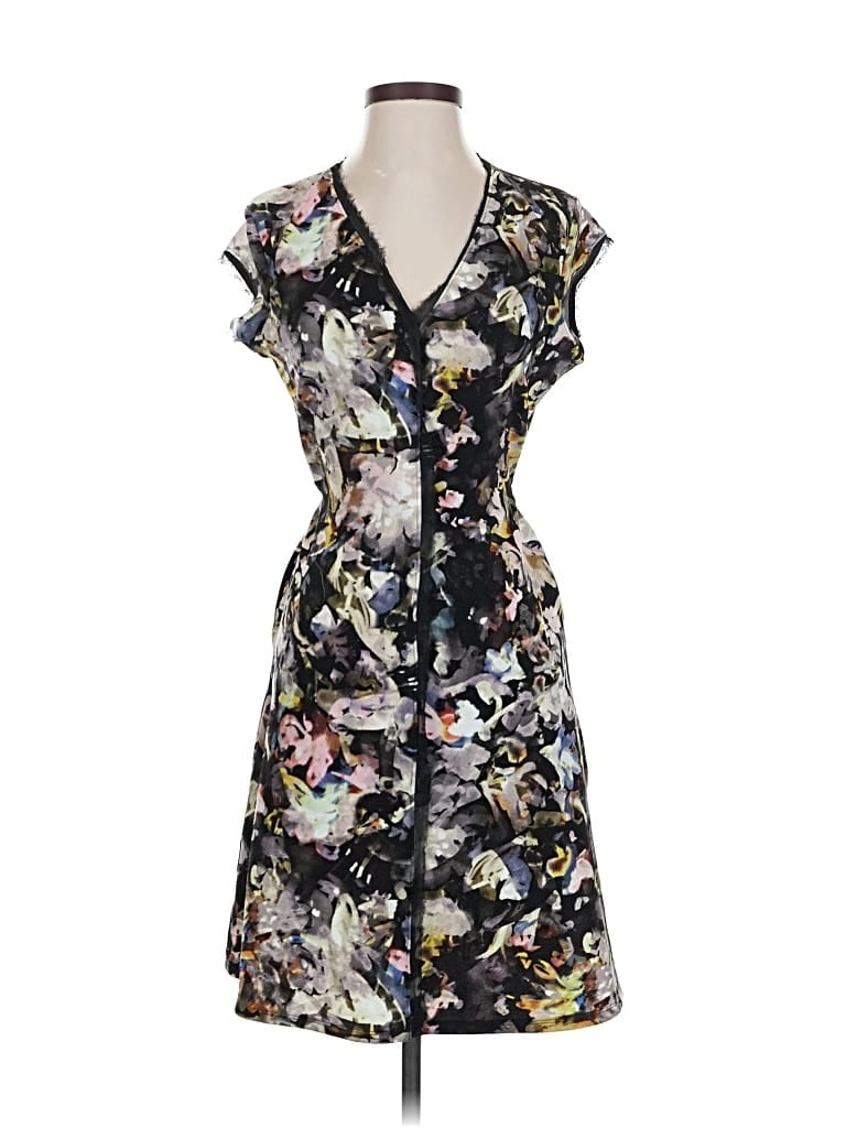 Pre-owned Simply Vera Vera Wang Cocktail Dress In Black