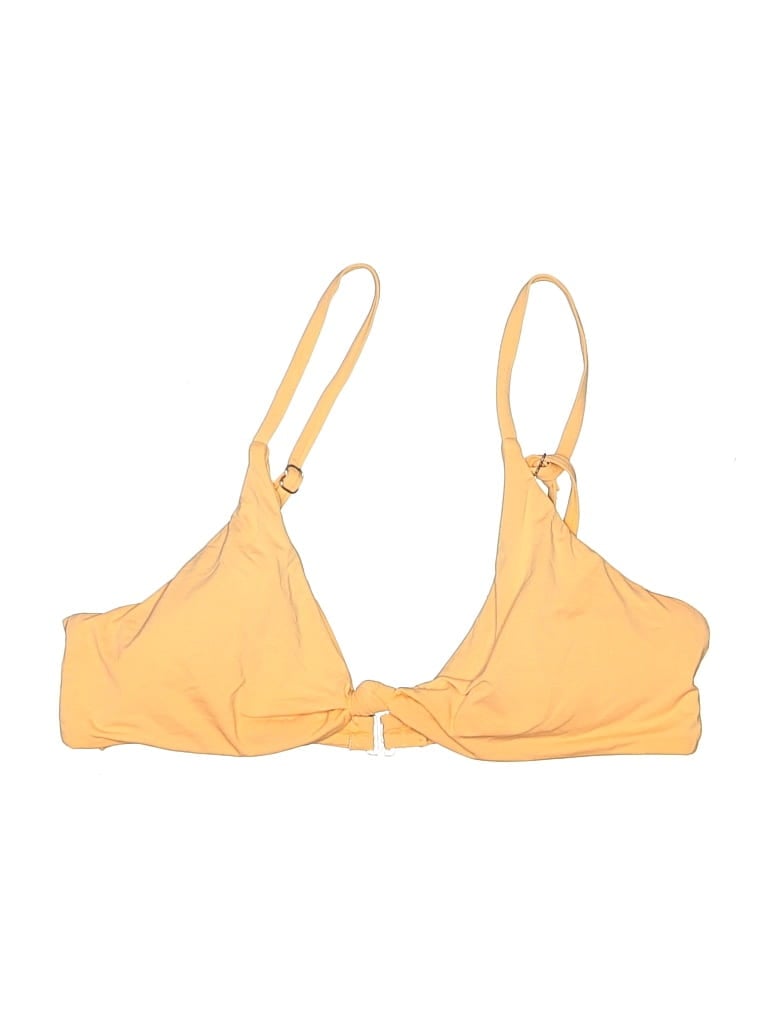 Pre-owned Dippin' Daisy's Swimwear Swimsuit Top Yellow Swimwear