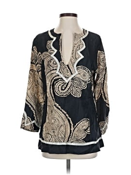 Bcbgmaxazria 3/4 Sleeve Silk Top