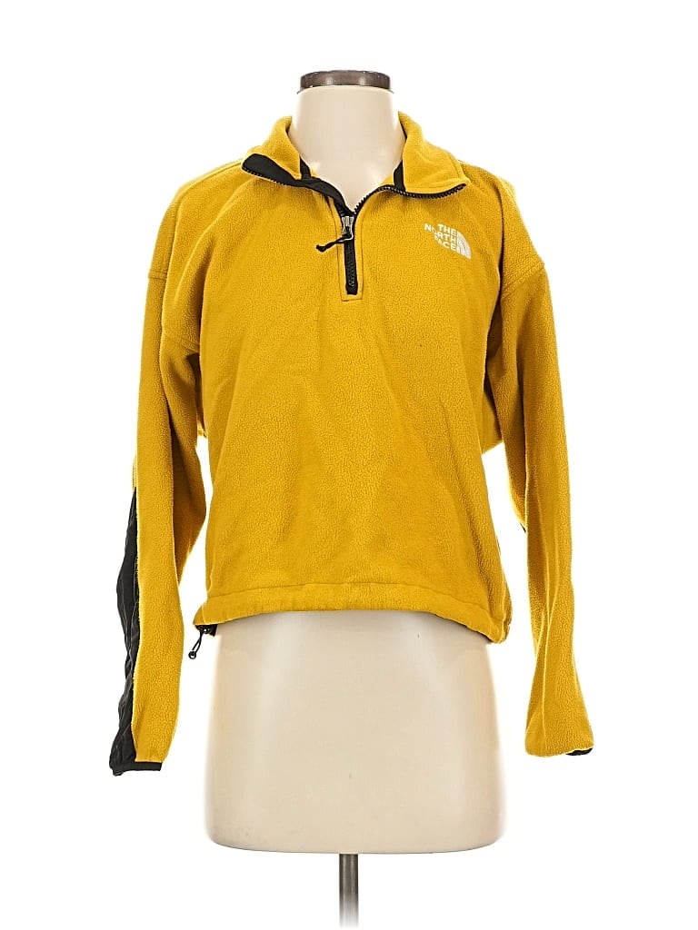 Pre-owned The North Face Sweatshirt In Yellow