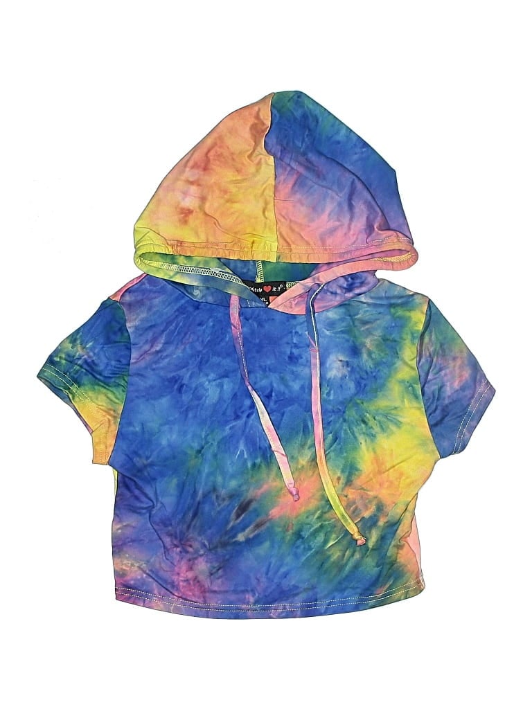 Pre-owned Assorted Brands Kids' Zip Up Hoodie In Blue