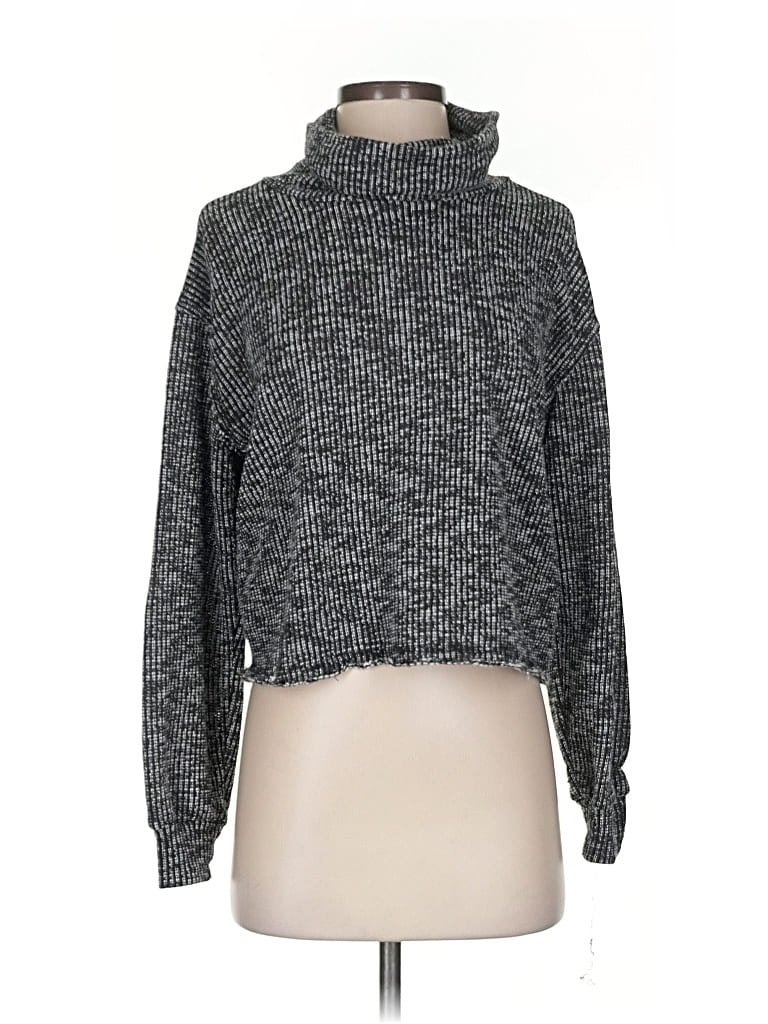 Pre-owned Project Social T Turtleneck Sweater In Black