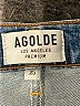 AGOLDE 100% Cotton Hearts Blue Jeans Size 25 waist - photo 7