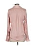 Paige 100% Polyester Pink Long Sleeve Blouse Size XS - photo 2