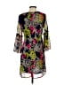 Taylor 100% Polyester Paisley Black Casual Dress Size 2 - photo 2