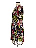 Taylor 100% Polyester Paisley Black Casual Dress Size 2 - photo 5