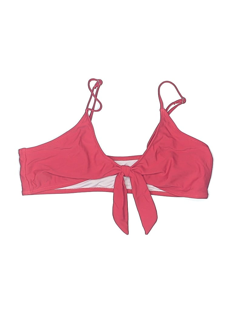 Pre-owned Unbranded Swimsuit Top Pink Swimwear