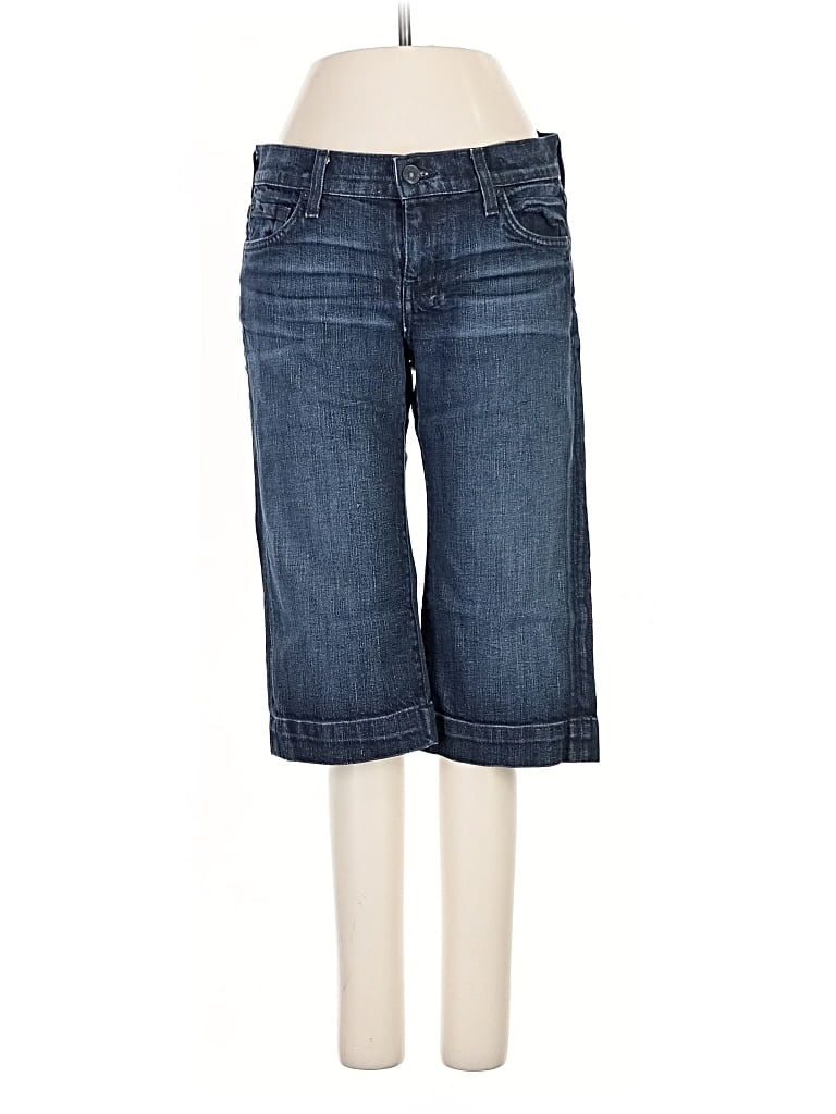 Pre-owned 7 For All Mankind Jeans In Blue