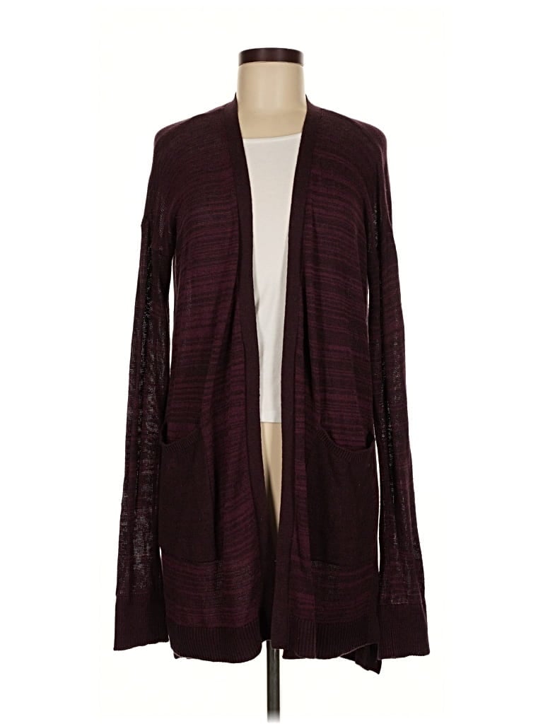 Pre-owned Calvin Klein Jeans Est.1978 Calvin Klein Jeans Cardigan Sweater In Burgundy