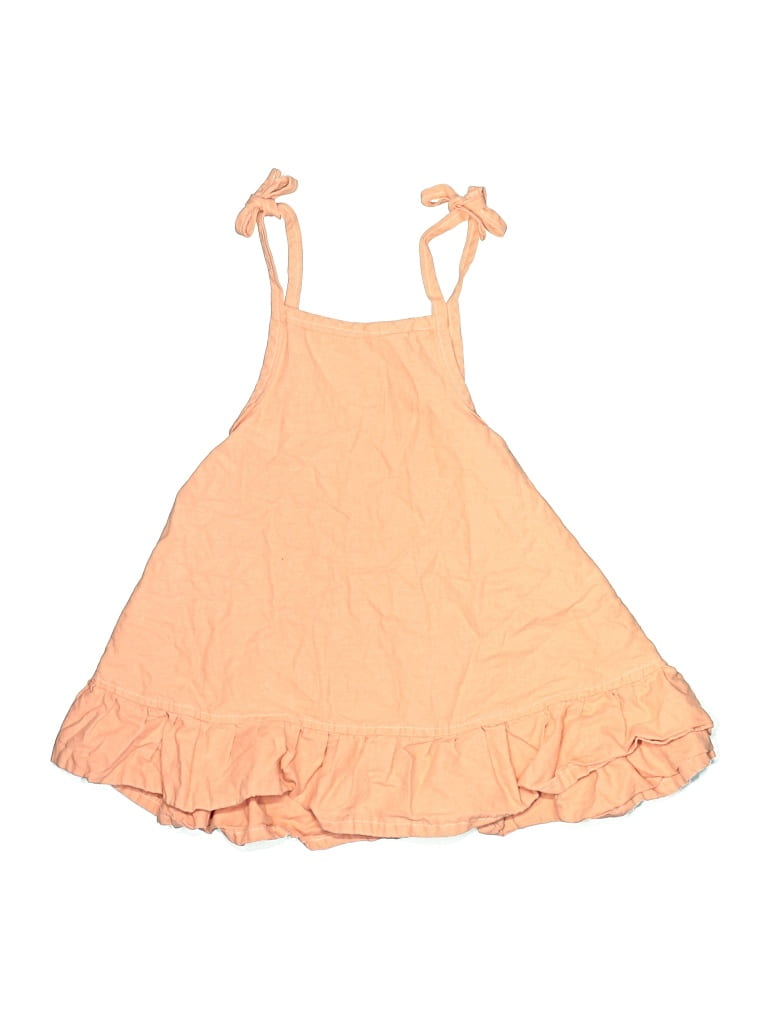 Pre-owned Unbranded Kids' Dress In Orange