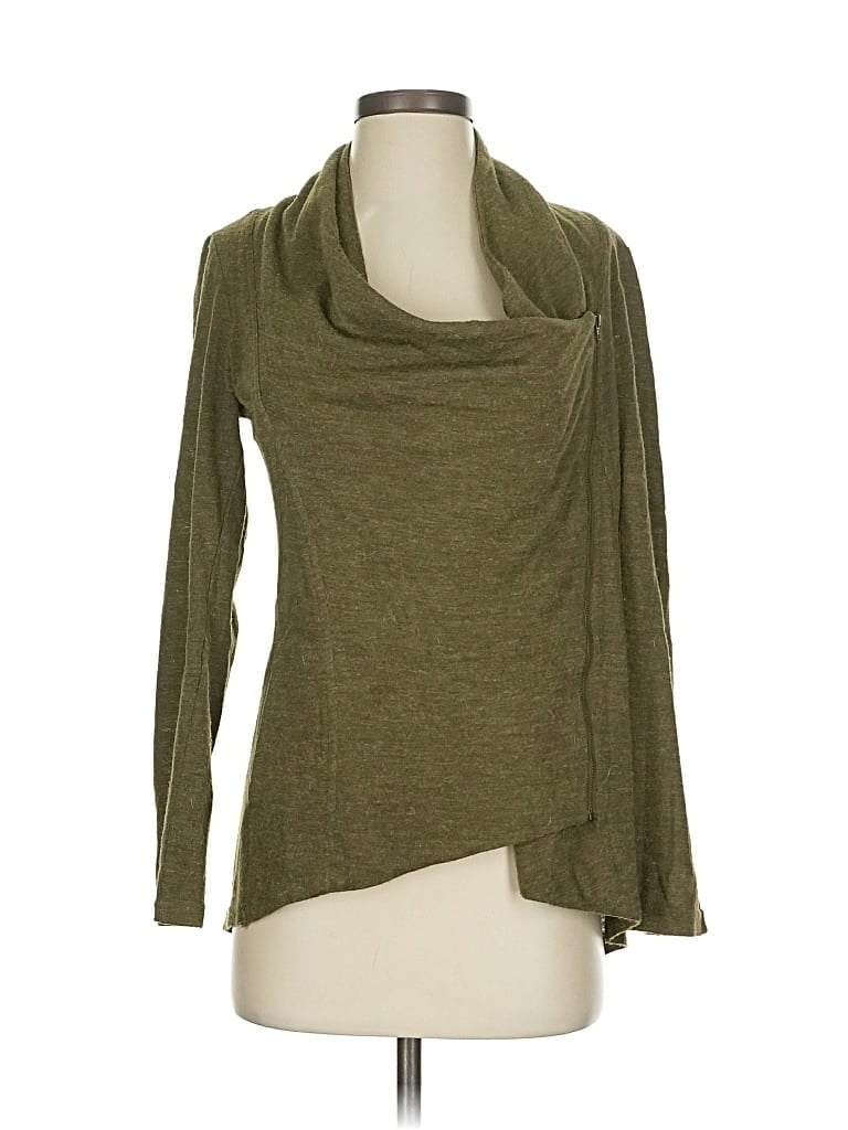 MARKET & SPRUCE Pre-owned Cardigan Sweater In Green