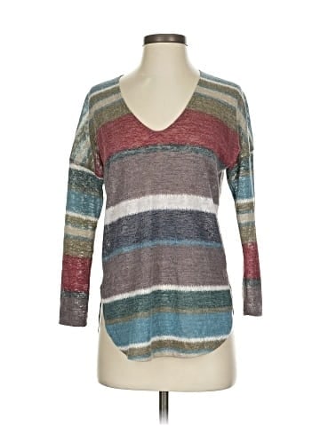 Aqua 3/4 Sleeve T-Shirt (view 1)