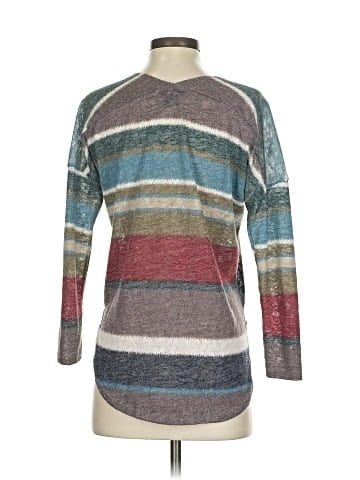 Aqua 3/4 Sleeve T-Shirt (view 2)
