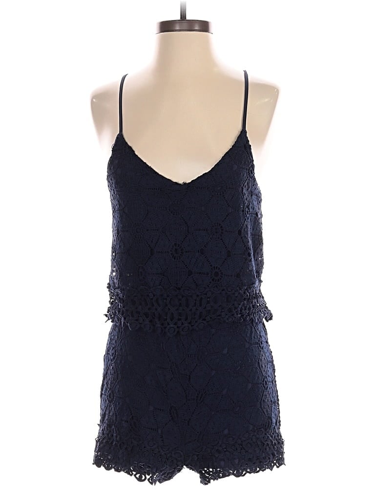 Pre-owned J.o.a. Los Angeles Romper In Blue
