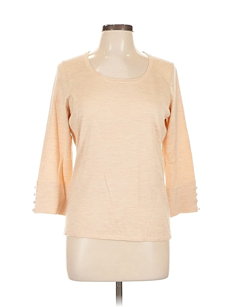 Pre-owned Belford Silk Cardigan Sweater In Brown