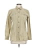 DKNY Tan Long Sleeve Button-Down Shirt Size 6 - photo 1