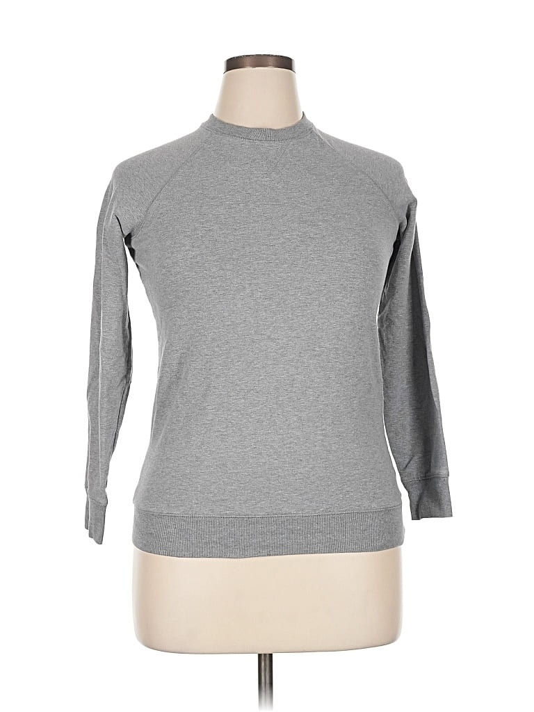 Pre-owned Primary Turtleneck Sweater In Gray