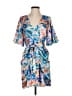 Jade 100% Polyester Paisley Blue Casual Dress Size XS - photo 1