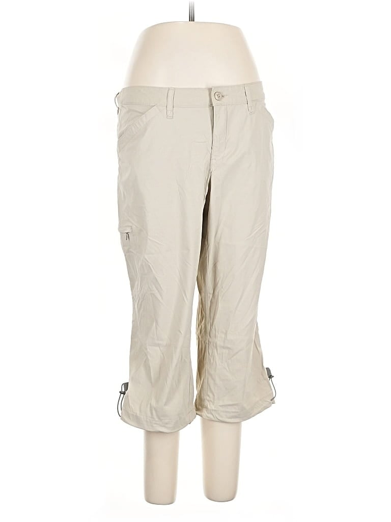 Pre-owned Eddie Bauer Cargo Pants In Brown