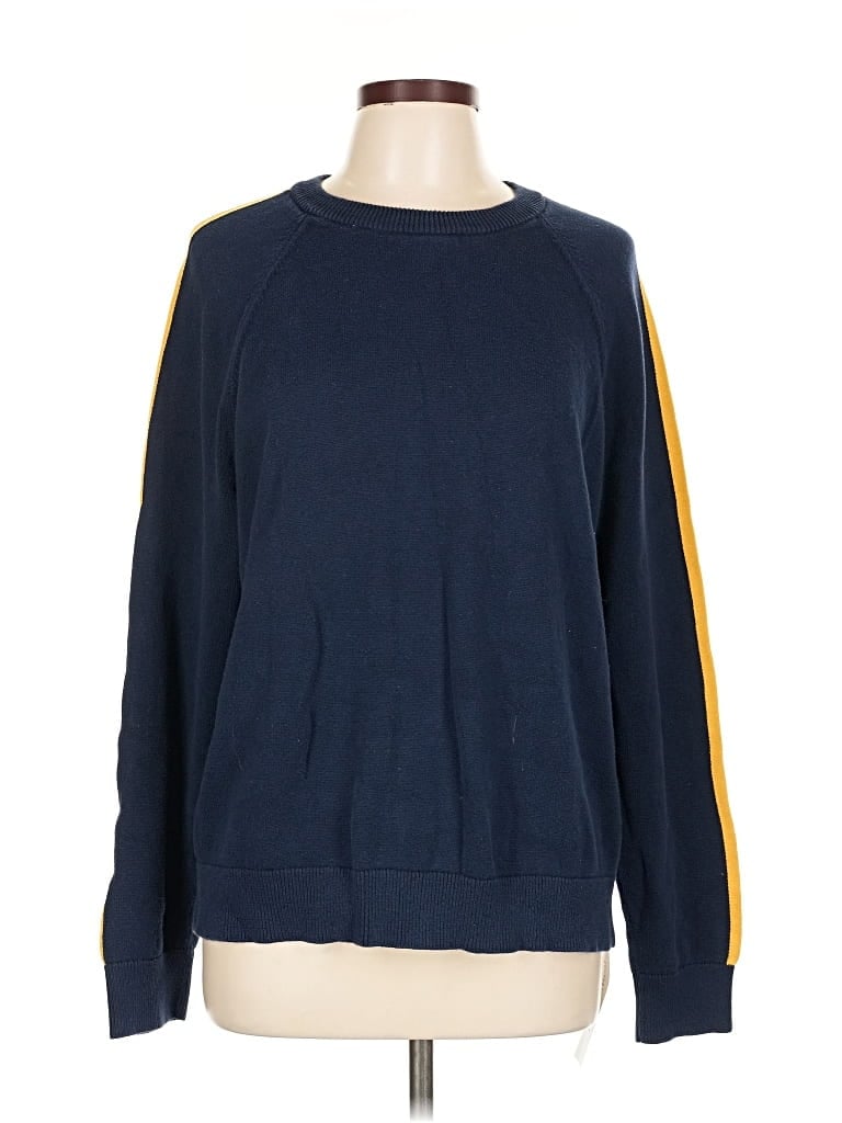 Pre-owned Express Pullover Sweater In Blue