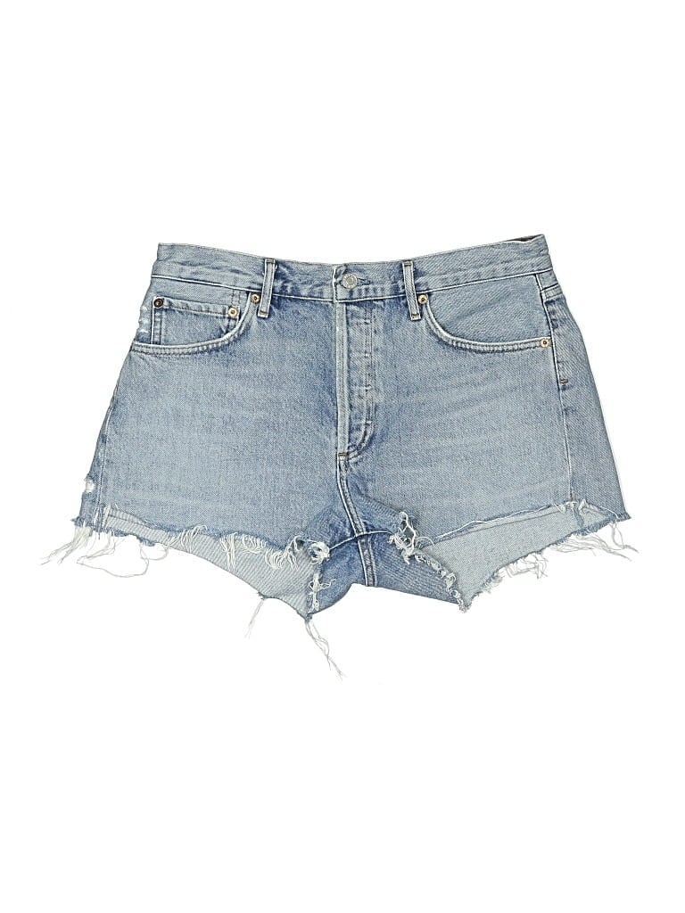 AGOLDE Pre-owned Denim Shorts In Blue