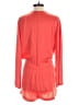 BCBGMAXAZRIA 100% Polyester Solid Red Orange Romper Size XS - photo 2