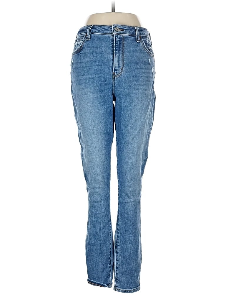 Pre-owned Abercrombie & Fitch Jeans In Blue