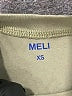 Meli Solid Tan Green Long Sleeve T-Shirt Size XS - photo 7