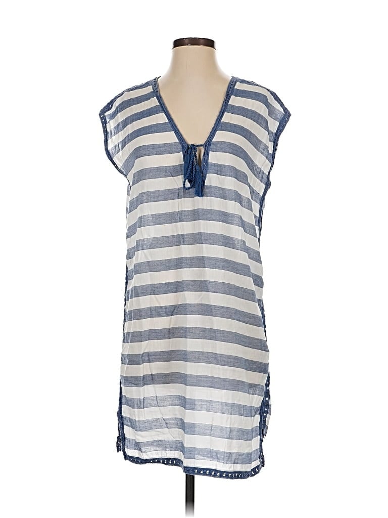 Pre-owned J. Mclaughlin Casual Dress In Blue