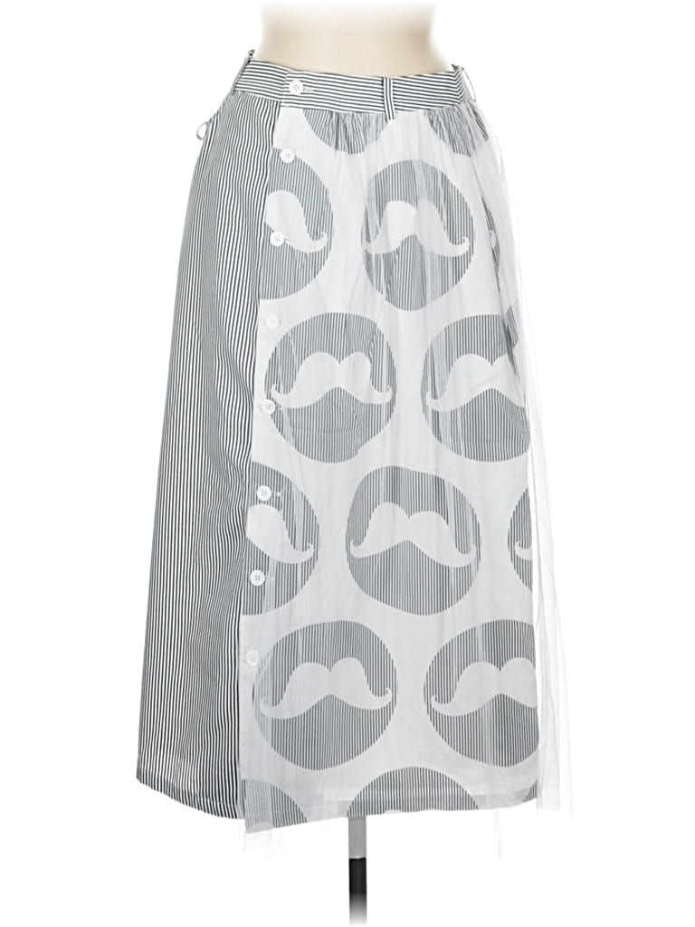 Pre-owned Assorted Brands Casual Skirt In Gray