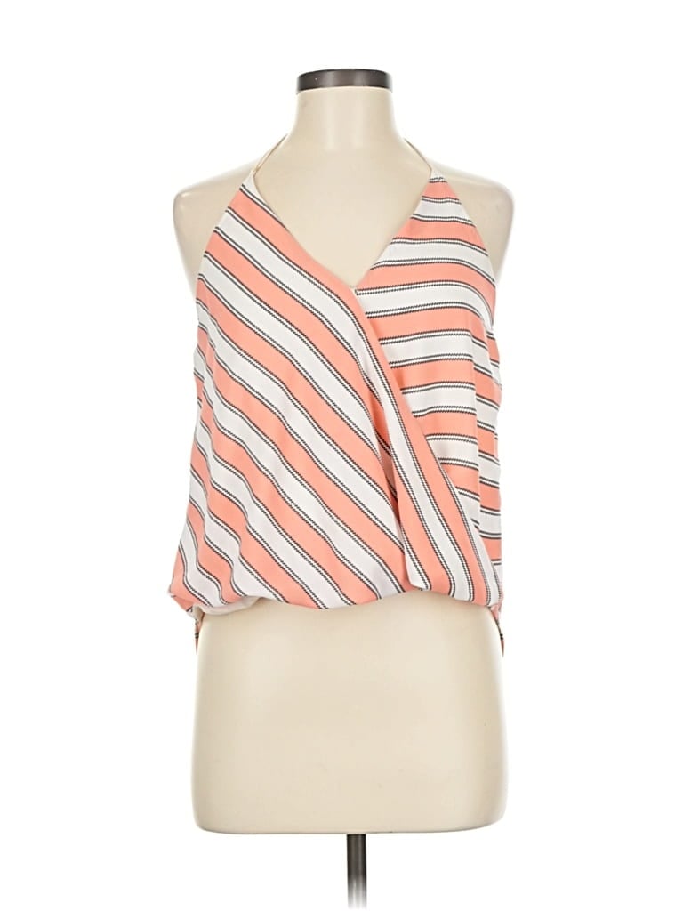 Pre-owned Gianni Bini Sleeveless Blouse In Orange