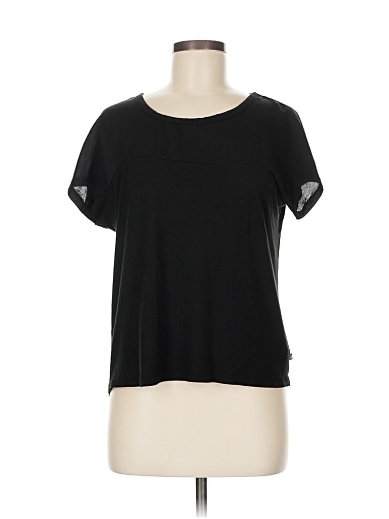 MICHAEL MICHAEL KORS Pre-owned Short Sleeve Top Black Crew Neck Tops