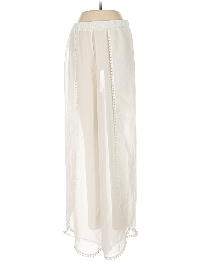 Pre-owned Unbranded Casual Pants In White