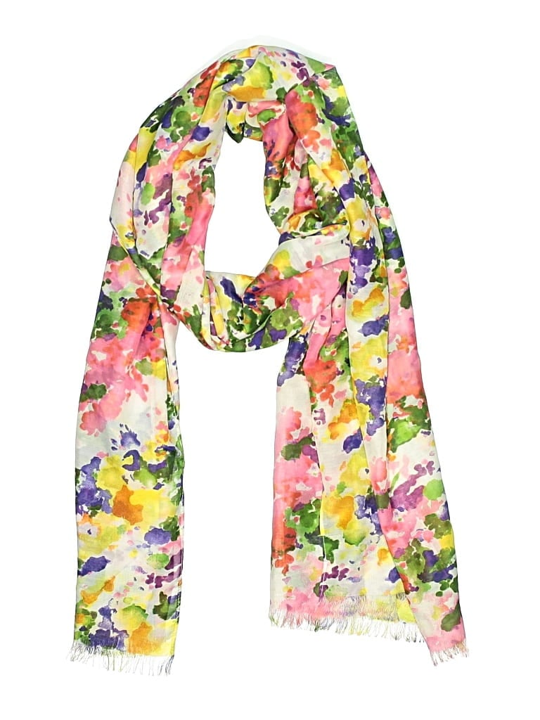 Pre-owned Assorted Brands Scarf In White