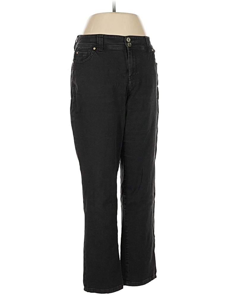 Pre-owned Inc International Concepts Jeans In Black