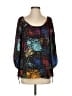 Shoshanna 100% Silk Black Long Sleeve Blouse Size 2 - photo 1