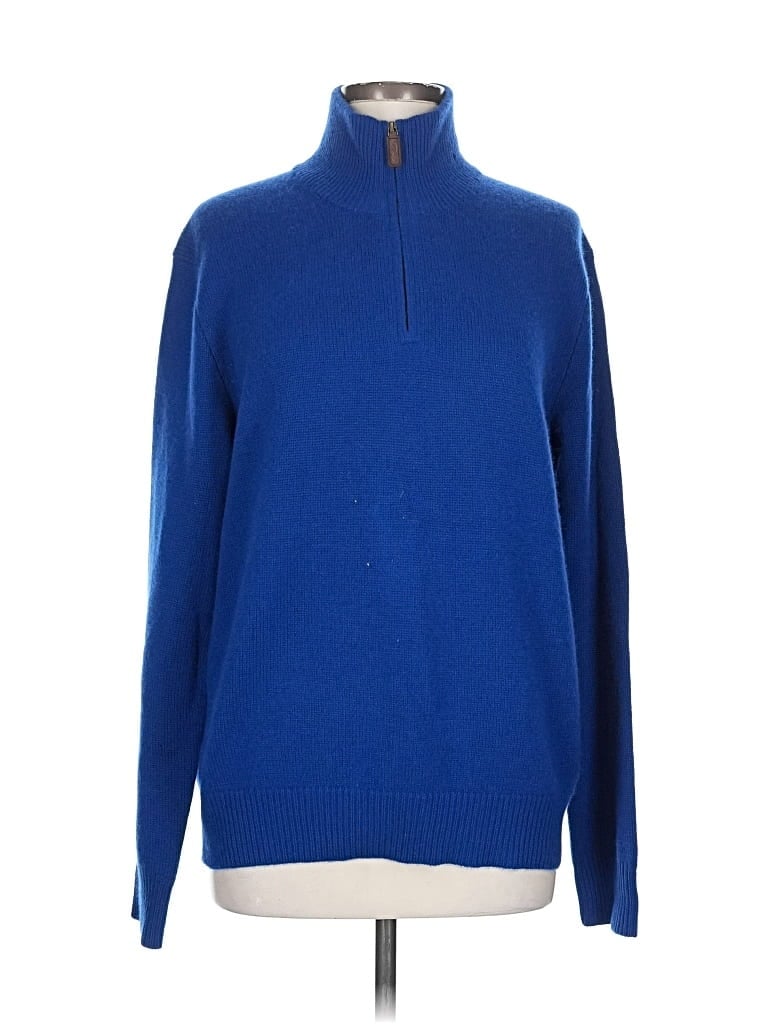 Pre-owned Polo By Ralph Lauren Pullover Sweater In Blue