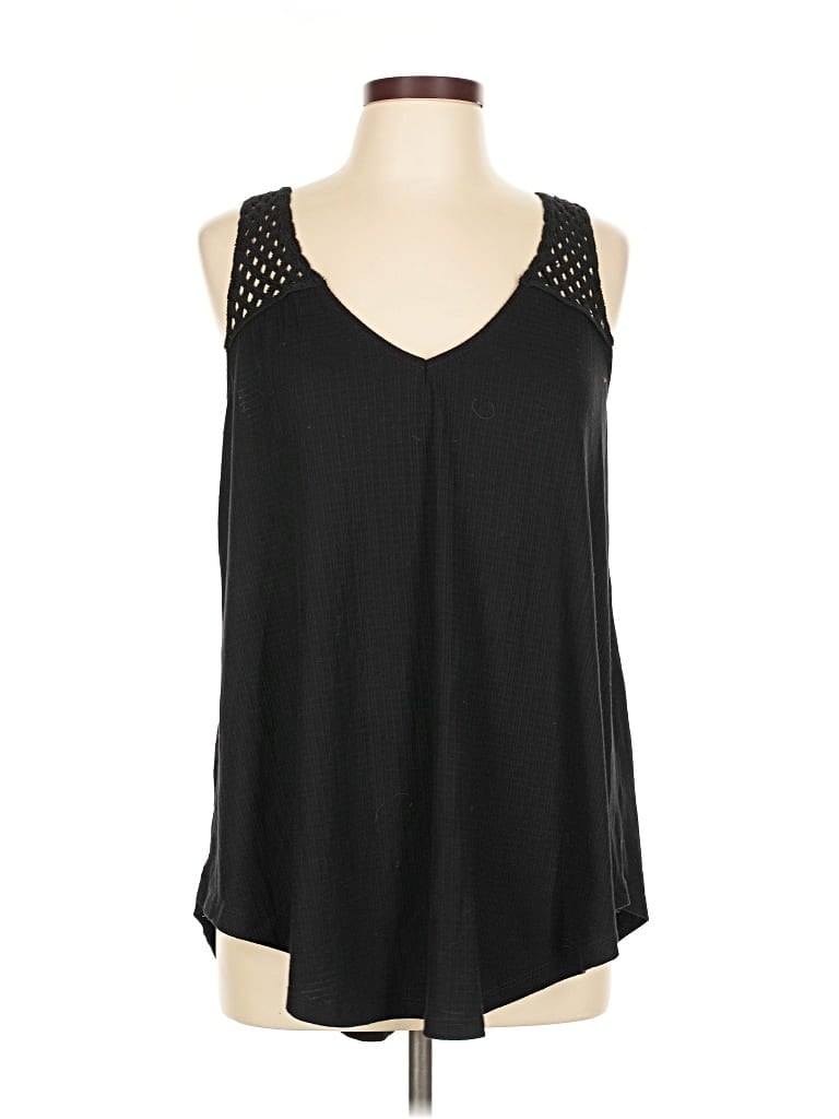 Pre-owned Torrid Sleeveless Blouse In Black