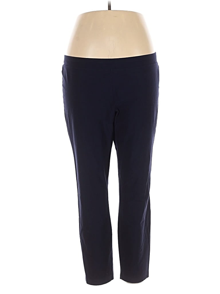 Pre-owned Eileen Fisher Active Pants In Black