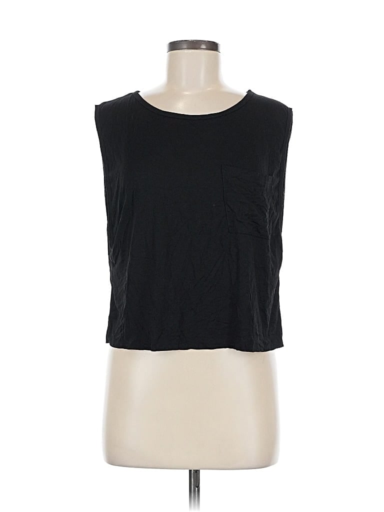 Pre-owned Vici Sleeveless T-shirt In Black