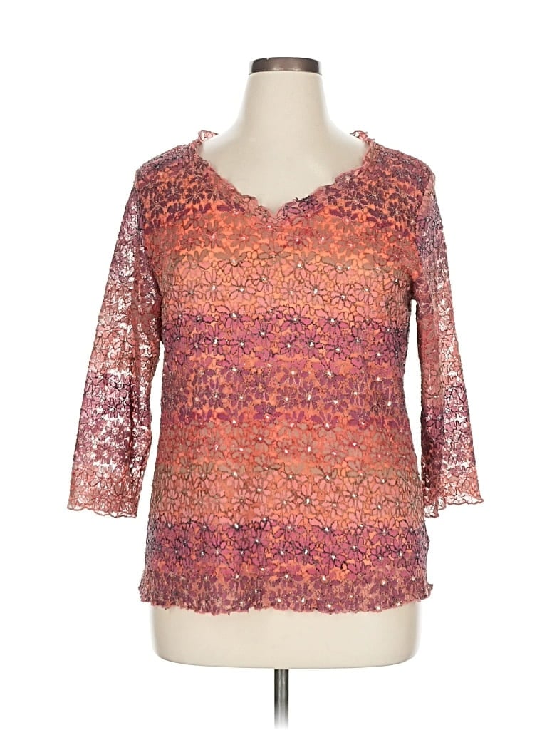 Pre-owned Coldwater Creek Casual Dress In Orange