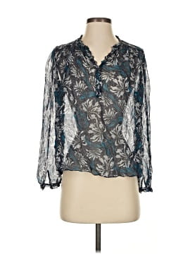 Rebecca Taylor Long Sleeve Silk Top