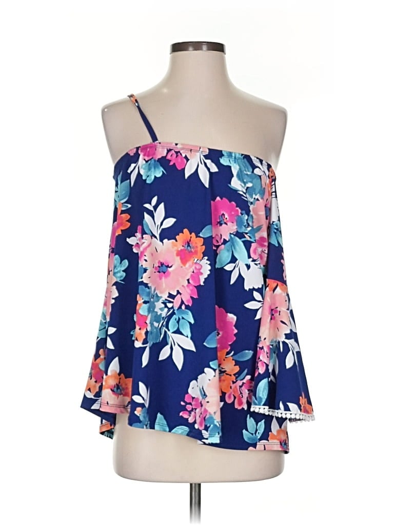 ESPRESSO Pre-owned Sleeveless Blouse In Blue